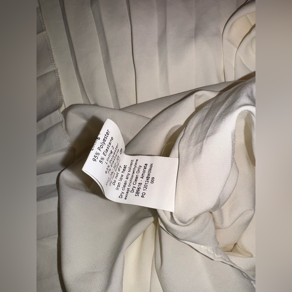 NWOT House of Cb Amorata Strapless Pleated Georgette Cocktail Dress Sz XL - Picture 9 of 9